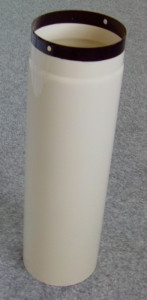 MULDENTHALER roura ø 150 mm / 500 mm - slonová kost - smalt